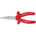 Stahlwille Tools VDE mechanics snipe nose plier L.160 mm head chrome plated handles dip-coated insulation 65337160